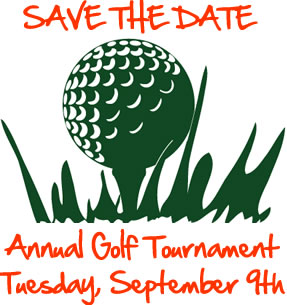 Save the Date- Golf Tournament September 9, 2014